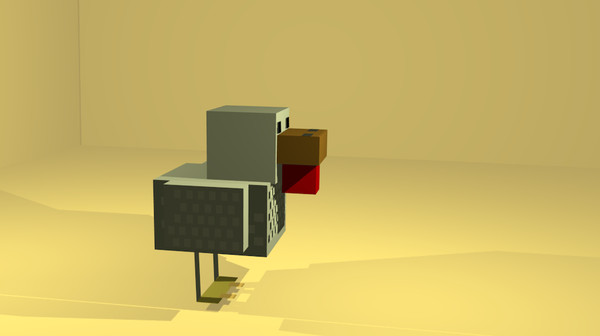 minecraft chicken 3d model - Minecraft Chicken (SALE) by Claymodels